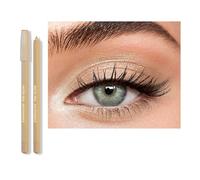 Crayons de couleur à paillettes étanches - Anti-bavures - Shimmers - Eye-liner - Crayons de maquillage pour les yeux