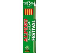 Crayons de couleur Alpino Festival 12 Pièces Orange