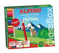 Crayons de couleur Alpino Festival 288 Unités