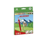 Crayons de couleur Alpino Multicouleur 18 Pièces
