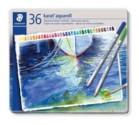 Crayons de couleur aquarellables beaux-arts Staedtler Multicolore Multicolore G