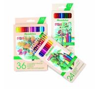 Crayons de couleur aquarellables Mondeluz