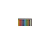Crayons de couleur aquarelle - CARAN D'ACHE - PRISMALO - Lot de 40 - Couleurs bleu et multi - Mixte