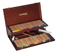 Crayons de couleur - Aquarelle - Haute qualité - 96 couleurs + accessoires - Cof