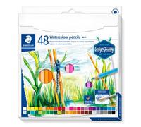 Crayons De Couleur Aquarelle Staedtler 146 10c, 48 Pièces 14610c C48