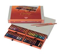 Crayons de couleur - Beaux-arts - Coffret bois de 48 couleurs - Bruynzeel
