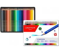 Crayons de couleur Caran d'Ache Fancolor 30 pièces assorties