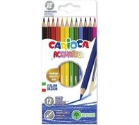 Crayons de couleur Carioca Acquarell 12 couleurs