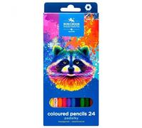 Crayons de couleur Dragons - 24 couleurs de magie pour dessiner ! Découvrez un monde de créativité avec nos crayons de couleur, parfaits pour jouer et apprendre !
