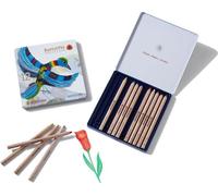 Crayons de couleur en étui - triangulaire 12+1 couleurs