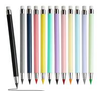 Crayons de couleur - Eternal Color Writing Tools | Lot de 12 crayons sans ciseaux à frappe souple pour adultes, projets de maternelle, magazines artistiques, studio d'école, plaisir de salle