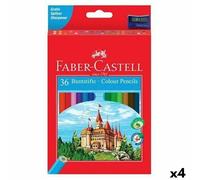 Crayons de couleur Faber-Castell Coloré (4 pièces)