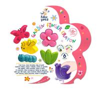 Crayons De Couleur Jardin - 6 Multicolor TU