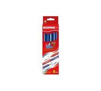 Kores buntstift twin jumbo, blau rot, 3-eckig bb94851