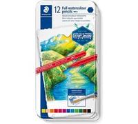 Staedtler Crayons de couleur – mine intégrale aquarellable – Multicolore – G