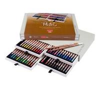 Crayons Pastel - Bruynzeel - Boîte de 48 - Couleurs Assorties - Haute Qualité - Mixte