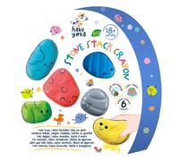 Crayons De Couleur Pierres - 6 Multicolor TU