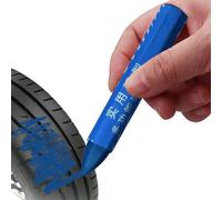 Crayons de couleur pour marquage des pneus - Marqueur de pneu résistant à la décoloration - Marqueur de graisse léger et puissant - Cire étanche pour caoutchouc, verre en bois et métal - Marquages