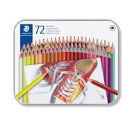 Crayons de couleur - Staedtler - Boîte de 72 - Multicolore - Plastique sans bois - Tête coupée