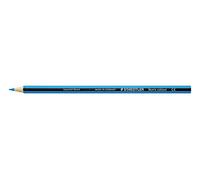 Crayons de couleur STAEDTLER Noris colour 185 - Bleu clair, lot de 12 | Robustes, en bois recy ouleur éclatante - pour enfants - Réf. 185-30