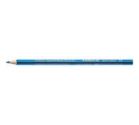 Crayons de couleur STAEDTLER Noris colour 187 - bleu clair, lot de 12 | Triangulaire, bois recy ntidérapant - pour enfants et adultes - Réf. 187-30