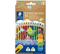 Crayons de couleur Staedtler Noris Colour Jumbo 12 Pièces Multicouleur