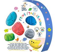 Crayons de couleur Stones 6 couleurs