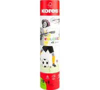 KORES Crayon de couleur 'Kolores Twist & Turn', étui de 12 G