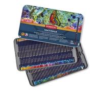 Crayons de couleurs aquarellables - Derwent - Inktense - Set de 72 - Qualité professionnelle - Mixte