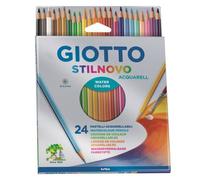 GIOTTO Stilnovo Acquarell - Etui 24 crayons de couleur