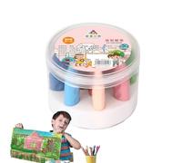 Crayons de doigts, Crayons incassables, Couleur en forme de noisette pour , Lavables faciles à saisir, Matériel scolaire artistique à colorier sûr