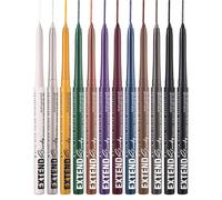 Crayons de doublure en gel, ensemble de doublures pour les yeux,12 couleurs Crayons de sourcils imperméables - Stylos de gel de la tache de trouble durable pour la datation d'Halloween de Noël