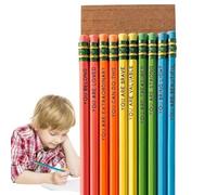Crayons De Motivation - Crayons Pour, Fournitures Scolaires | Lot De 10 Crayons Mignons Avec éNonciations Positives Encourageantes, Fournitures Scolaires Pour Récompense De Classe