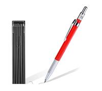 Crayons de soudeur avec recharges, porte-mines, stylo de dessin d'ingénierie, marqueur de soudure pratique pour le soudage du travail du bois