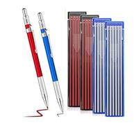 Crayons de soudeur avec recharges, porte-mines, stylo de dessin d'ingénierie, marqueur de soudure pratique pour le soudage du travail du bois