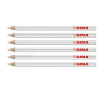 Crayons dermatographes (par 6) - Blanc
