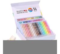 Crayons en gel acrylique à double pointe étanche pour pierres acryliques pour pierres imperméables en gel