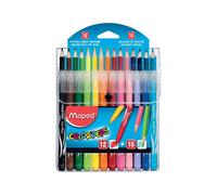 Crayons et feutres de coloriage - Enfant - Combo Pack - Color'Peps - Maped