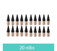 Crayons Extron Éternité Sans Affûtage Sans Encre,Stylos Illimités Kawaii,Fournitures D'art,École,Papeterie De Bureau,0.5mm,20 Pièces Par Ensemble - Type 20 Pcs Nibs