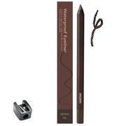 Crayons Eye-liner Occasionnels,Duo Eye-liner Waterproof 24h, Résistant à la Transpiration,Crayon Yeux Aiguisable, Eyeliner Systémique,Crayon Gel Eyeliner Lisse,Ne Bave Pas (Brown)