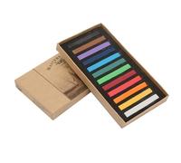 Crayons fluorescents ensemble de craie de teinture pour cheveux outils de peinture pastel doux pour artistes enfants bricolage artisanat tige de teinture de cheveux jetable 12 24 (12 couleurs)