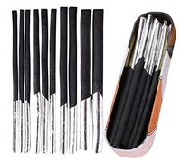 Crayons Fusain Lot de 10 bâtons de charbon Crayons Dessin Noir Crayon à Dessiner en Graphite Crayon de Croquis parfaits pour des Dessins impressionnants