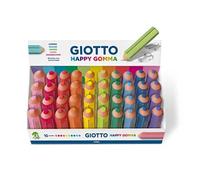 Crayons Gomme Giotto Happy Gomma caoutchouc 40 pièces Giotto