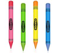 Crayons Gonflables Grand, Crayons de Couleur Gonflables,Ballon Crayons, D