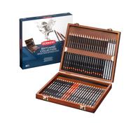 Crayons Graphite Derwent Sketching Esquisse Coffret Bois X48