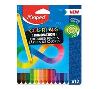 Crayons graphite Infinity 12 couleurs - MAPED