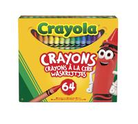 Crayons Gras De Couleur Crayola (64 Pcs)