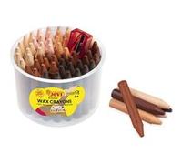Crayons gras de couleur Jovi Jumbo Multicultural 60 Pièces Multicouleur