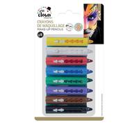 Crayons Gras Maquillage Rétractables - PTIT CLOWN - Divers Coloris - Lavable à l'eau