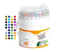 Crayons lavables non Tox-ic - Crayons de couleur | Cadeau idéal - Crayon rotatif, le kit d'art ultime pour enfants, convient aux enfants âgés de 1 à 3 ans et aux enfants âgés de 4 à 8 ans, lavable
